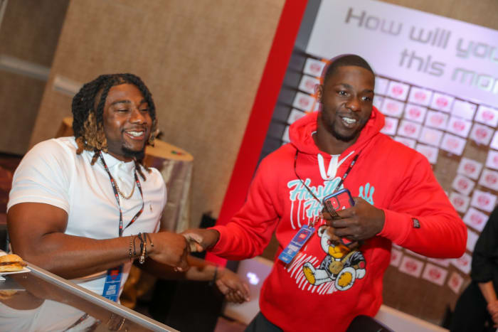 James Houton and Markquese Bell